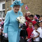 Queen Elizabeth visits Mayflower Primary School in Poplar