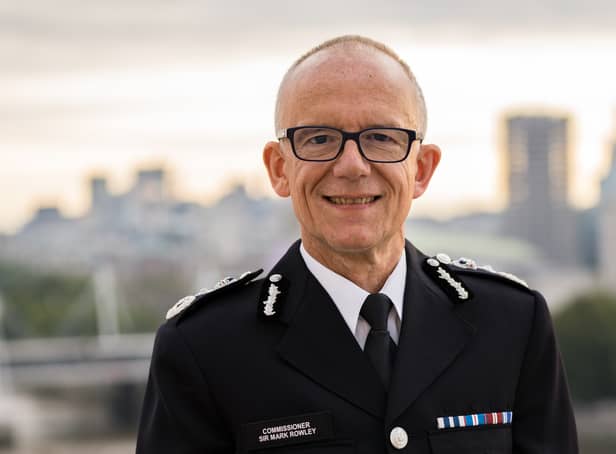 <p>New Met Police chief Sir Mark Rowley. Photo: Met Police</p>