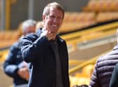 Brighton's English manager Graham Potter smiles ahead of the English Premier League football match. (Photo by RUI VIEIRA/POOL/AFP via Getty Images)
