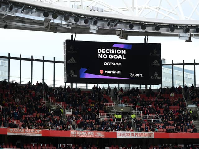 Offsides are forever causing controversy. 
