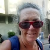 Julia McCarthy-Fox, 57, had to fork out around £2,500 to make it home in time to say her goodbyes in person. Photo: SWNS