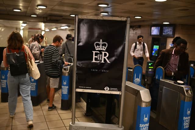 TfL has confirmed extra late night Tube services will run on the day of the Queen’s state funeral. Photo: Getty