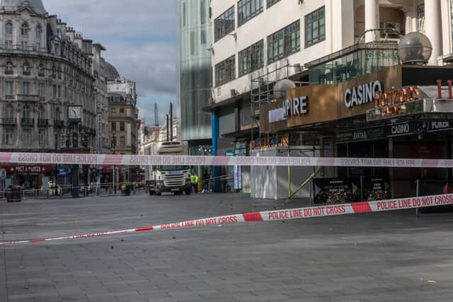 The attack, which police say is not terror related, happened at 6am this morning. Photo: SWNS