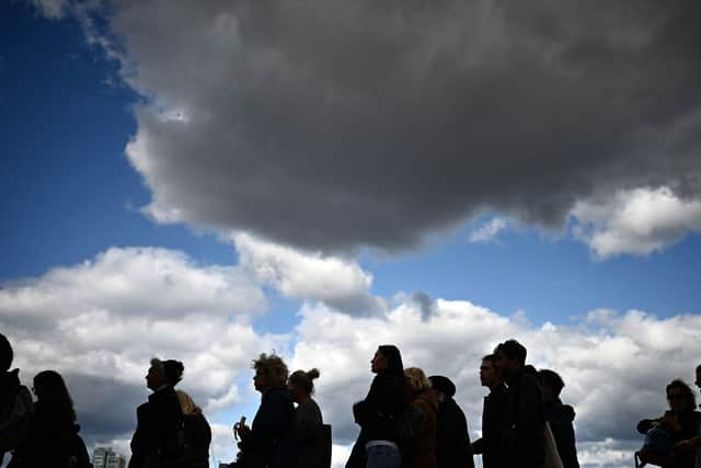 Two women were allegedly sexually assaulted in the queue to attend the Queen’s lying in state, a court has heard. Photo: Getty