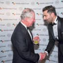 King Charles III with Raja Suleman Raza. Photo: Supplied