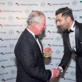 King Charles III with Raja Suleman Raza. Photo: Supplied