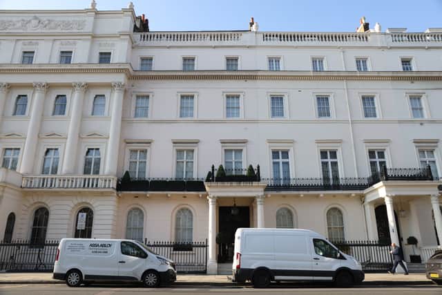£8bn worth of property, businesses and other assets in the UK are Russian-owned, with £1.1bn invested in London homes. Photo: Getty
