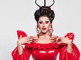 Cherry Valentine took part in the second season of RuPaul’s Drag Race UK (Photo: BBC)