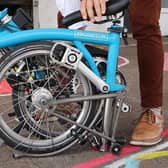 Brompton Bikes and climate charity Possible turned a petrol station into a cycling oasis. Photo: LondonWorld