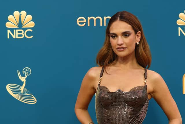 Lily James chose to method act when playing the role of Pamela Anderson.