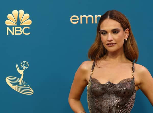 Lily James chose to method act when playing the role of Pamela Anderson. 