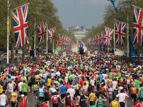 Tens of thousands of people will descend on central London for the marathon on 2 October. (Credit: Getty Images)