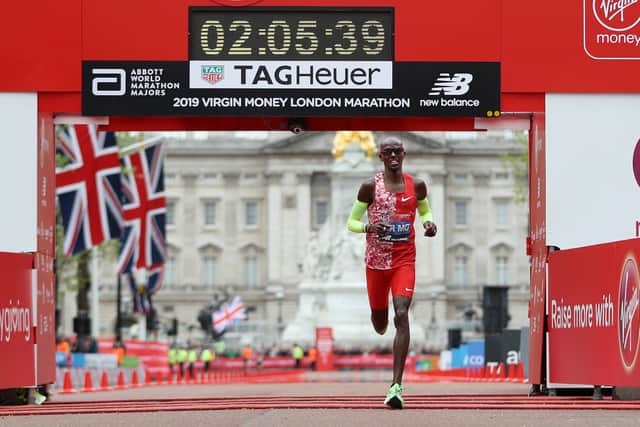 Mo Farah finishes the London Marathon in 2019 - 2022 could be his last London Marathon event