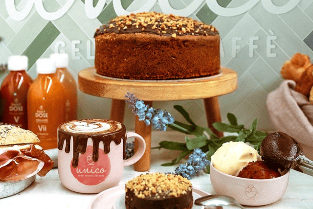 “Nice to get a regular coffee without needing to ask for a double shot” a Tripadvisor review said of Unico Gelato & Caffé.
