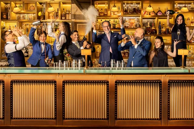 Staff at the Browns Hotel Bar, the Donovan. Photo: World’s Best Bars