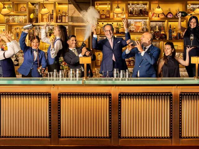 Staff at the Browns Hotel Bar, the Donovan. Photo: World’s Best Bars