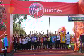The London Marathon start line. Photo: Getty 
