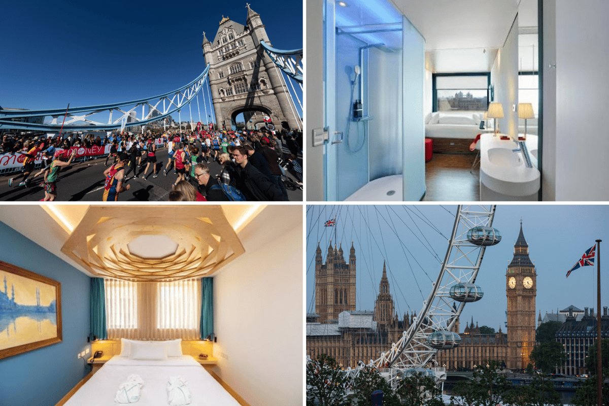 The London Marathon 2023: the best hotels for runners and spectators to book for the Marathon next year, according to Booking.com