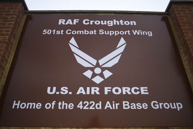 The RAF Croughton base near Brackley. Photo: Getty