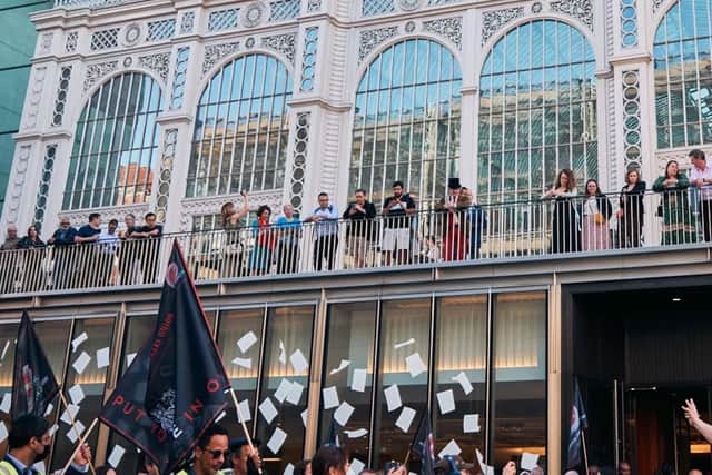 Cleaners and porters at the Royal Opera House are striking over pay and conditions - and have criticised the institution for “structural racism” within its operations. Photo: CAIWU