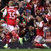 Jesus was on target again for the Gunners 