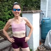 Louise Butcher, 49, who was diagnosed with lobular breast cancer in April of this year. Photo: Louise Butcher/ SWNS