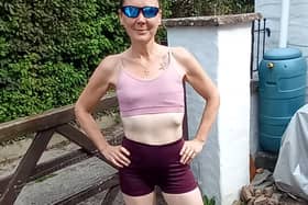 Louise Butcher, 49, who was diagnosed with lobular breast cancer in April of this year. Photo: Louise Butcher/ SWNS