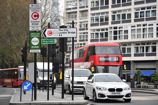 Motorists driving older, more polluting vehicles must pay a new charge - and the mayor wants to expand this to outer London. Photo: Getty