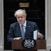 Boris Johnson resigned on 7 July 2022, after pressure from his government. (Credit: Getty Images)