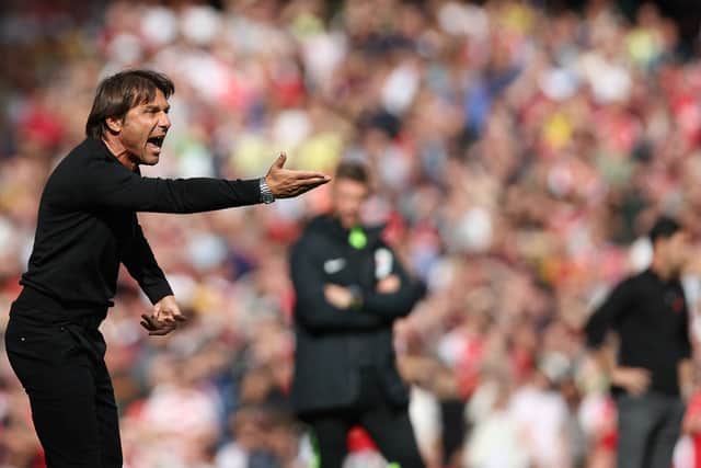 Conte’s men were beaten comfortably by Arsenal 