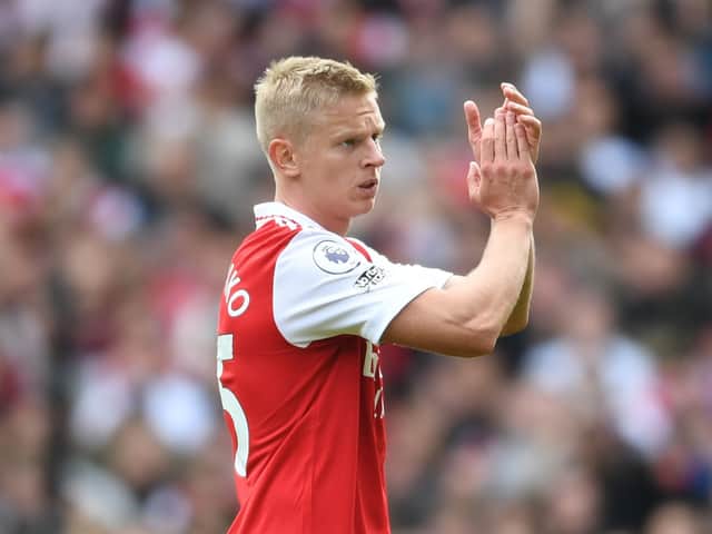 Zinchenko is not expected to be risked