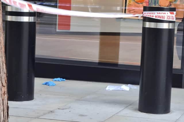 Four victims have been attacked including three who were knifed during a stabbing spree in central London. Photo: SWNS