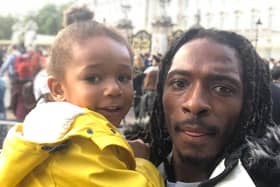 A former footballer turned Caribbean chef is helping to feed his community. Photo: Aswad Thomas