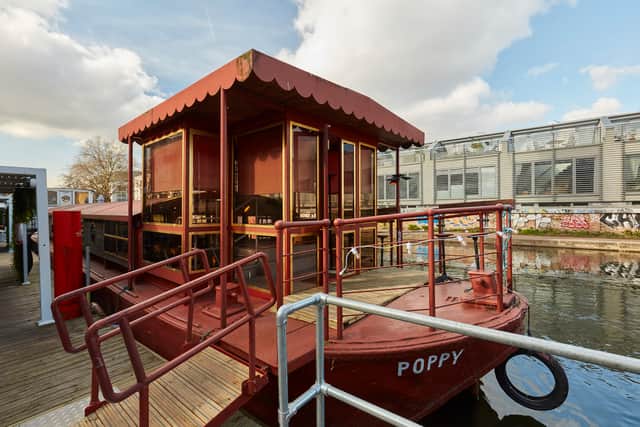 Caravel is based on a refurbished barge. Credit: Jason Buckner