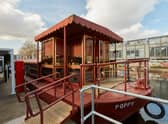Caravel is based on a refurbished barge. Credit: Jason Buckner