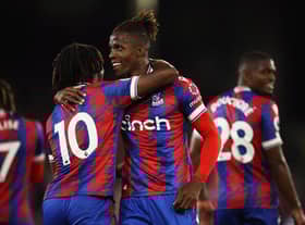 Crystal Palace winger Wilfried Zaha will be hoping to add to his goalscoring tally for the season as the Eagles host Leeds United on Sunday