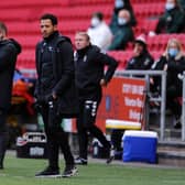 Liam Rosenior has managed before and has even been in the dugout at Ashton Gate. (Photo by Alex Burstow/Getty Images)