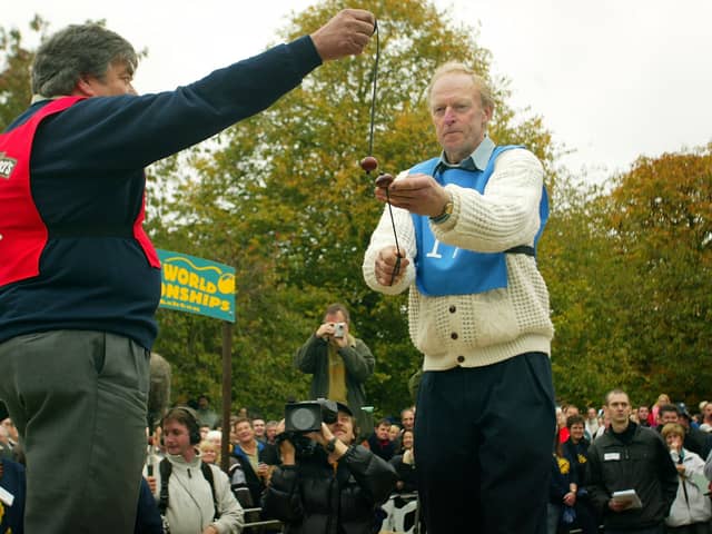 The World Conker Championship returned this past weekend