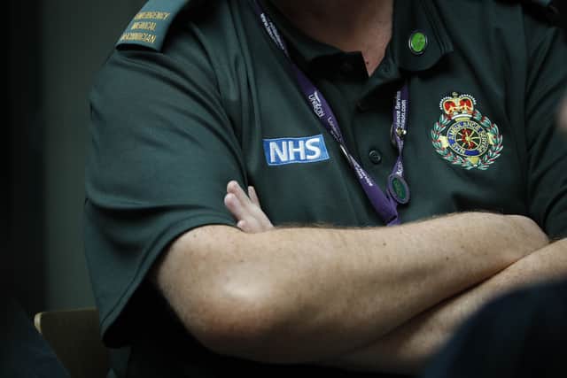 A member of the London Ambulance Service. Photo: Getty