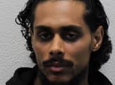 Stefan Marcel Sylvestre received a life sentence for throwing acid over Katie Piper. Photo: Met Police