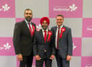 Jas Athwal (centre) has been selected as Labour’s candidate in Ilford South. Photo: Wes Streeting / Labour Party