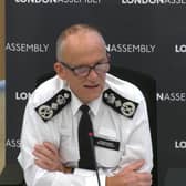 Sir Mark Rowley, Met Police commissioner. Photo: City Hall/London Assembly