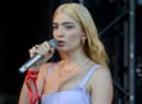 Lorde performs on the Pyramid Stage during day five of Glastonbury Festival at Worthy Farm, Pilton on June 26, 2022 in Glastonbury, England. (Photo by Kate Green/Getty Images)
