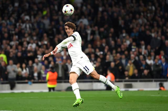 Spurs winger Bryan Gil.  
