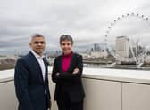 Sadiq Khan and Dame Cressida Dick on her appointment as Met Police commissioner. Photo: Getty