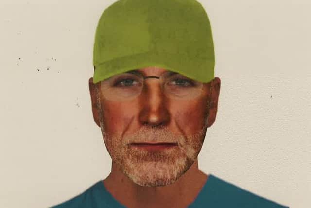 Police have released an e-fit of a man they would like to speak to. Photo: Met Police