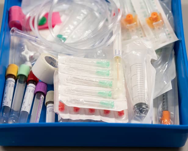 Medical equipment on a hospital ward. Photo: Getty