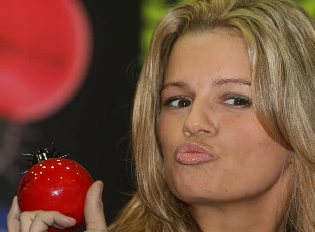 Pop star Kerry Katona 