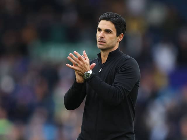 Arsenal boss Mikel Arteta. 
