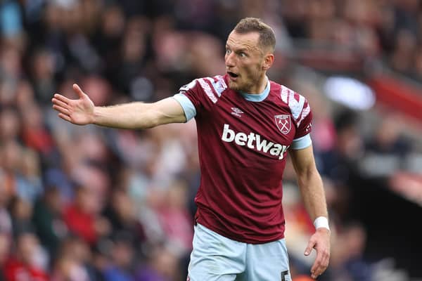 West Ham defender Vladimir Coufal.  